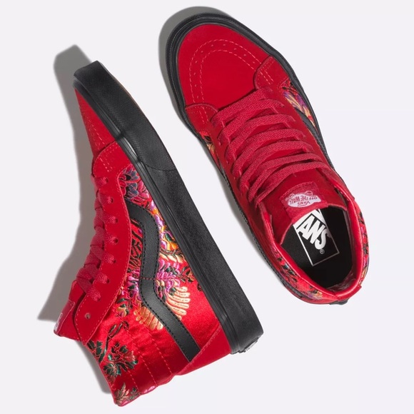 Vans FESTIVAL SATIN SK8 HI REISSUE size 7.5 - Picture 9 of 9